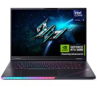 Acer Predator 18in U9 32GB 2TB RTX5080 Gaming Laptop - Black