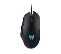 Acer Predator Cestus 315 Gaming Mouse 6500 DPI, 100 IPS Tracking, 6 Programmable Buttons, 1 ms Response Time, RGB Lighting, Black