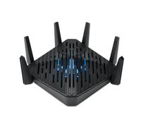 Acer Predator Connect W6 Wi Fi 6E wireless router Gigabit Ethernet Tri-band (2.4 GHz / 5 GHz / 6 GHz) Black