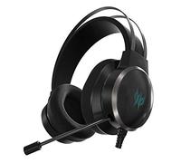 Acer Predator Galea 500 Gaming Headset, EQ controller, 3D soundscape technology, Virtual 7.1 Surround Sound and Gyro sensor built-in for best VR experience, Black