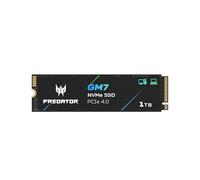 acer Predator GM7 1TB SSD, M.2 2280 PCIe Gen 4 x4 NVMe 2.0, Read Speed Up to 7200 MB/s, Internal PC Solid State Drive for Laptop, Desktop and PS5 - BL.9BWWR.118