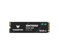 acer Predator GM7000 NVMe Gen4 Gaming SSD 512GB, PCIe 4.0, M.2 2280, with DRAM Cache, Read Speed Up to 7400 MB/s, PS5 Compatible, Internal Solid State Drive for Laptop and Desktop PC - BL.9BWWR.104