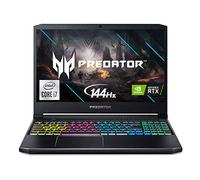 Acer Predator Helios 300 Gaming Laptop, Intel i7-10750H, NVIDIA GeForce RTX 3060 Laptop GPU, 15.6" Full HD 144Hz 3ms IPS Display, 16GB DDR4, 512GB NVMe SSD, WiFi 6, RGB Keyboard, PH315-53-71HN
