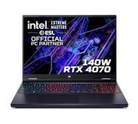 acer Predator Helios Neo 16 16" Gaming Laptop | Intel i7-14700HX | 16GB DDR5 RAM | 1TB SSD | Nvidia GeForce RTX 4070 | 4-zone RGB Keyboard | Windows 11 Home | Black