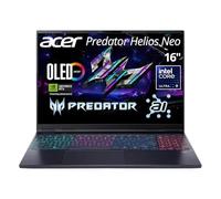 acer Predator Helios Neo PHN16-73-95NT Gaming Laptop | 16" QHD+ OLED 240Hz | Intel Core Ultra 9 275HX | NVIDIA RTX 5070 Ti | 64GB DDR5 | 2TB SSD | WiFi 6E | Backlit RGB | HDMI 2.1 | Thunderbolt 4