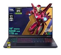 Acer Predator Helios Neo 16S AI Gaming Laptop 16" 2560x1600 OLED 240Hz (100% DCI-P3 G-SYNC) Intel 24-core Ultra 9 275HX 64GB DDR5 1TB SSD GeForce RTX 5070 Ti GDDR7 (Up to 992 AI Tops) Win11 ICP Hub