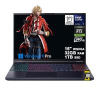 acer Predator Helios Neo 16S AI Gaming Laptop 16" 2560x1600 OLED 240Hz (100% DCI-P3) Intel 24-core Ultra 9 275HX 32GB RAM 1TB SSD GeForce RTX 5070 Ti DLSS4 (Up to 992 AI Tops) Win11 ICP Hub w/Copilot