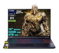 acer Predator Helios Neo 16S AI Gaming Laptop 16" 2560x1600 OLED 240Hz (100% DCI-P3) Intel 24-core Ultra 9 275HX 32GB RAM 4TB SSD GeForce RTX 5070 Ti DLSS4 (Up to 992 AI Tops) Win11 ICP Hub w/Copilot
