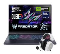 Acer Predator Helios Neo 16S AI Gaming Laptop, 16’’ WQXGA 240HZ OLED, Intel 24-Core Ultra 9 275HX, RTX 5060 DLSS4, 16GB DDR5 512GB SSD, Killer WiFi 6E, Thunderbolt 4, RJ 45, Win 11 Pro with Accessory