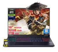 acer Predator Helios Neo 16S AI Gaming Laptop 16" WQXGA OLED 240Hz (100% DCI-P3) Intel 24-core Ultra 9 275HX 32GB DDR5 2TB SSD GeForce RTX 5070 Ti DLSS4 (Up to 992 AI Tops) Win11Pro ICP Hub w/Copilot