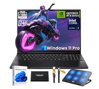 acer Predator Helios Neo 16S AI Powered Gaming Laptop, Intel Core Ultra 9 275HX, NVIDIA GeForce RTX 5070Ti, 16" OLED 240Hz Display, Windows 11 Pro, Backlit Keyboard, Wi-Fi 6E, 64 GB DDR5 + 1 TB SSD