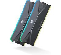 Acer Predator Hera DDR5 RGB RAM 32GB (16GBx2) Up to 8000MHz CL36 Computer Memory (only for Z890&X870) AMD EXPO Intel XMP Compatible, Black