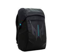 acer Predator Laptop Backpack, Black With Teal Accents, One Size, Predator Utility Lite - Holds Up to 16" Laptop