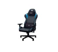 Acer Predator Rift gaming chair PGC010 - (4D armrests, height adjustable, reclining back, lumbar support, 120 kg max capacity, PVC leather, black)