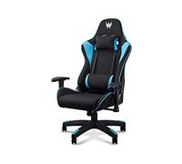 Acer Predator Rift Lite gaming chair PGC110 - (2D armrests, height adjustable, reclining back, lumbar support, 120 kg max capacity, PVC leather, black)