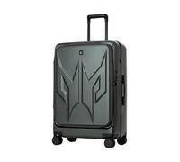 acer Predator Street-Style Luggage 25-Inch Luggage Bag | Silent Dual-Row Wheels | Front-Opening Design | Large Storage Compartments | TSA Approved Lock | Matte Gray