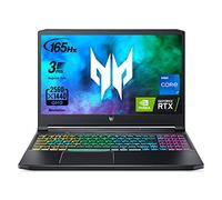 Acer Predator Triton 300 PT315-53-70RT Gaming Laptop | Intel i7-11800H | NVIDIA GeForce RTX 3060 Laptop GPU | 15.6" QHD 165Hz 3ms IPS Display | 16GB DDR4 | 1TB SSD | Killer WiFi 6 | RGB Keyboard