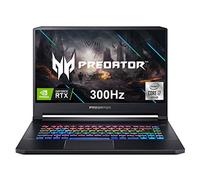 acer Predator Triton 500 PT515-52-77P9 Gaming Laptop, Intel Core i7-10750H, NVIDIA GeForce RTX 2080 Super, 15.6" FHD NVIDIA G-SYNC Display, 300Hz, 32GB Dual-Channel DDR4, 1TB NVMe SSD, RGB Backlit KB