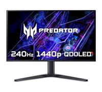 Acer Predator X27UX1 QD-OLED gaming monitor - 26.5", QD-OLED, Quad HD, 240Hz, 0.03ms, FreeSync Premium Pro, DisplayHDR 400 True Black, HDMI & DP