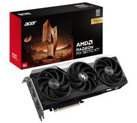 acer Radeon RX 9070 XT OC 3.1GHz Boost Clock PCI Express 5.0 x16 DisplayPort 2.1 x3 HDMI 2.1a x1 Memory 16GB GDDR6 FrostBlade 4.0 3 Fans Nitro AN-RX9070XT-OCC