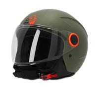 Acerbis Brezza Jet Helmet, green, size L for Men