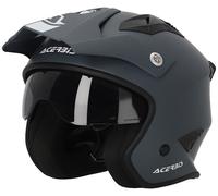 Acerbis Aria 2023 Solid Jet Helmet, grey, size XS for Men
