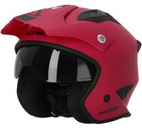Acer ria 2023 Solid Jet Helmet, red, size L for Men