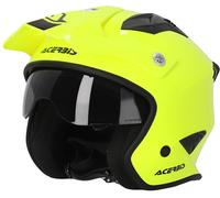 Acerbis Aria 2023 Solid Jet Helmet, yellow, size S for Men