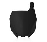 Acer ront Number Board - YZ125/250 21-25 YZF250 19-23 YZF450 18-22 (Black)