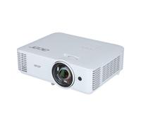 Acer S1386WH WXGA short throw projector with 3600 lumens and AC Power On for home cinema and presentations