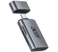 acer SD card reader 312MB/s USB C 4.0, UHS-II Micro SD Card Reader Aluminum, Micro SD/TF Memory Card Reader Adapter Compatible with iPhone 15/16 series, Galaxy S24, iPad Pro, MacBook Pro, Surface Pro