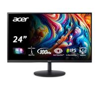 acer SH242Y Ebmihx 23.8" FHD 1920x1080 Ultra Thin IPS Monitor for AMD FreeSync Computer 100Hz Zero Frame Height/Swivel/Tilt Stand Built-in Speakers HDMI 1.4 and VGA Port