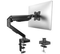 Acer Single Monitor Arm Desk Mount for 17-34 Inch Screen, Gas Spring Monitor Arm Load 4.4-19.8 lbs, Height Adjustable Desk Stand Mount with Tilt Swivel Rotate, VESA 75/100mm, C-Clamp/Grommet Base