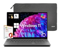 acer Swift 14 Laptop, 14.5’’ 2560 x 1600 120Hz Touchscreen, 12-Core Snapdragon X Elite Processor, 16GB LPDDR5X 2TB SSD, 26 Hour Battery, WiFi 7, FP, Copilot AI, Windows 11 with Lifetime MS Office