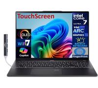 acer Swift 16 AI Laptop Copilot + PC 16.0" Touch OLED 2.8K Display (Intel Ultra 7-256V (Beats i9-14900k), 16GB LPDDR5X, 4TB SSD, Backlit KB, Fingerprint, 2 TB 4, Win 11 Home) w/DKZ USB Port Expander