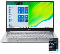 Acer Swift 3 Thin & Light Laptop, 14" FHD Display, Intel EVO Core i7-1165G7 Processor, 8GB RAM, 512GB NVMe SSD, Wi-Fi 6, Fingerprint Reader, Backlit Keyboard, Windows 11 Home