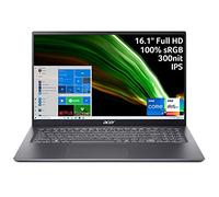Acer Swift 3 Thin & Light Laptop 16.1" Full HD IPS 100% sRGB Intel Core i7-11370H Intel Iris Xe Graphics 16GB LPDDR4X 512GB SSD Wi-Fi 6 Fingerprint Reader Back-lit KB SF316-51-740H