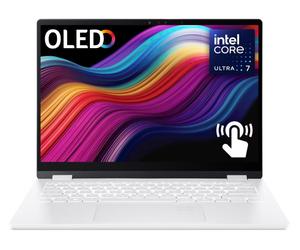 ACER Swift Edge AI 14" Laptop, Copilot PC - Intel®Core Ultra 7, 1 TB SSD, White, White