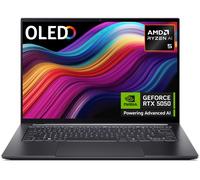 ACER Swift X 14 AI 14.5" Laptop, Copilot PC - AMD Ryzen™ AI 5 340, 512 GB SSD, Grey, Silver/Grey