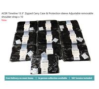 ACER Timeline 13.3" Zipped Carry Case & Protection sleeve x10 light & Convenient