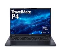 Acer TravelMate P4 NX.B9BEK.001 laptop Intel Core Ultra 5 125U 40.6 cm (16") WUXGA 16 GB DDR5-SDRAM 512 GB SSD Wi-Fi 6E (802.11ax) Windows 11 Pro Black