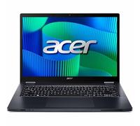 Acer TravelMate P4 Spin 14 TMP414RN-54 TMP414RN-54-53MW 14" Touchscreen Convertible 2 in 1 Notebook - WUXGA - 60 Hz - Intel Core Ultra 5 125U - 16 GB - 512 GB SSD - English Keyboard - Blue