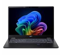 Acer TravelMate P6 14 AI TMP614-54 TMP614-54-71DA 14" Copilot+ PC Notebook - WQXG 120 Hz - Intel Core Ultra 7 268V - 32 GB - 1 TB SSD - English Keyboard - Black
