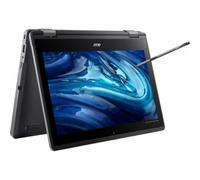 Acer TravelMate Spin B3 B311RN-33 TMB311RN-33-C62J 11.6" Touchscreen Convertible 2 in 1 Notebook - HD - 1366 x 768 - Intel N100 Quad-core (4 Core) - 8 GB Total RAM - 128 GB SSD - Black
