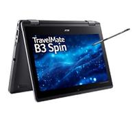Acer TravelMate Spin B3 Laptop 29.5 cm (11.6") N200 3.7 GHz 8 GB 128 GB 256 GB Windows 11 Pro Black
