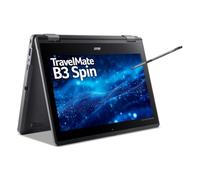 acer TravelMate TMB311RN-32 Intel Pentium Silver N6000 8GB SDDR4 RAM 128GB SSD Laptop 29,5 cm (11.6") Touchscreen (2-in-1) Full HD DDR4-SDRAM SSD Wi-Fi 6 (802.11ax) Windows 11 Pro Black