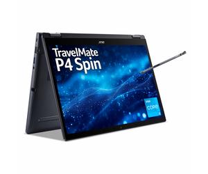 Acer TravelMate TMP414RN-53 I31315U, Intel® Core™ i3 i3-1315U Hybrid (2-in-1) 14" Touchscreen WUXGA,8 GB DDR4-SDRAM, 256 GB SSD, Windows 11 Pro Education - Black