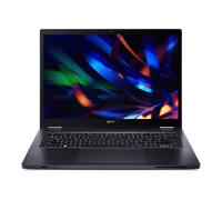 Acer TravelMate TMP414RN-53-TCO-52C7 Intel® Core™ i5 i5-1335U Hybrid (2-in-1) 35.6 cm (14") Touchscreen WUXGA 8 GB DDR4-SDRAM 256 GB SSD Wi-Fi 6E (802.11ax) Windows 11 Pro Blue