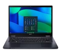 Acer TravelMate TMP414RN-54-TCO-51JJ Intel Core Ultra 5 125U Hybrid (2-in-1) 35.6 cm (14") Touchscreen WUXGA 16 GB DDR5-SDRAM 512 GB SSD Wi-Fi 6E (802.11ax) Windows 11 Pro Blue