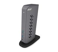 Acer U301 USB 3.0 Dock for Windows | 2 x HDMI ports | 2 USB 3.1 Gen 1 ports | 4 USB 2.0 Ports | Gigabit Ethernet | Requires One USB 3.1 Type A or USB 3.1 Type-C on Computer